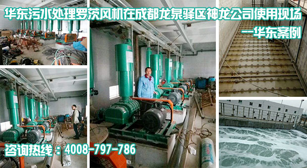 绿巨人色多多APP曝氣風機在神龍公司汙水處理站